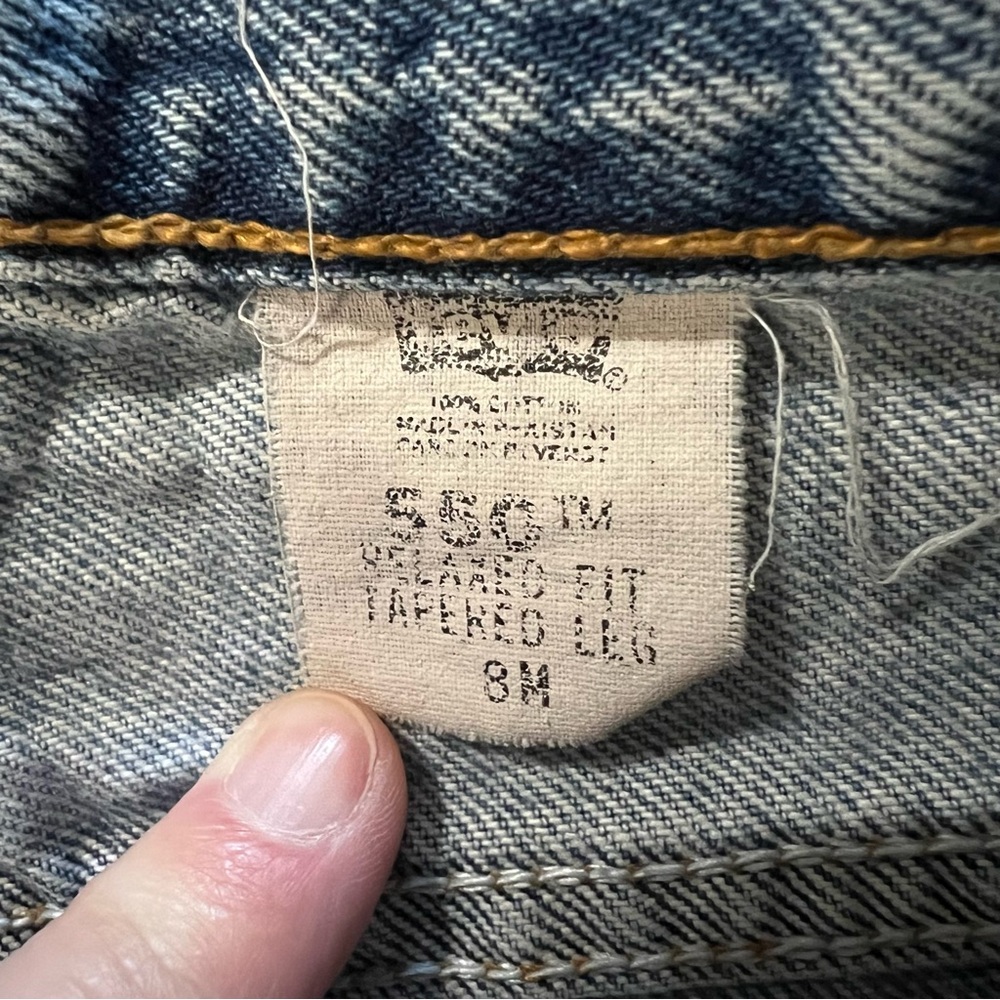 Levi's Women's High Rise Jeans - Light Blue - Picture 3 of 8